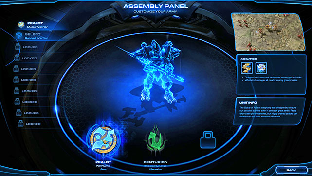 As you progress in the campaign, you will unlock new units and their versions - War Council - Spear of Adun - StarCraft II: Legacy of the Void - Game Guide and Walkthrough