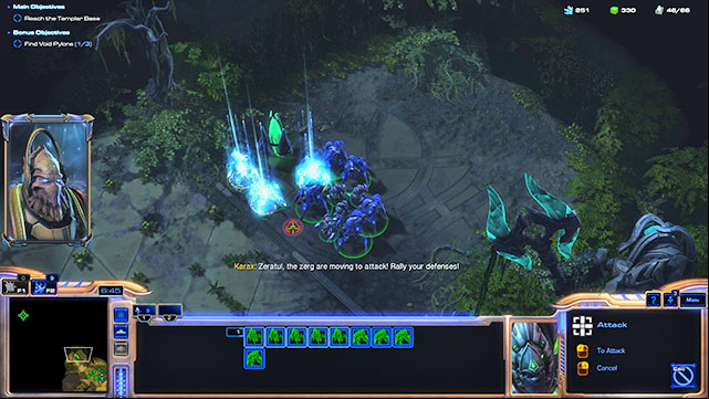 Improve your forces - Mission 2 - The Growing Shadow - Campaign - Legacy of the Void - StarCraft II: Legacy of the Void - Game Guide and Walkthrough