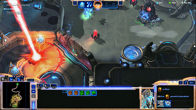 Go north while at the same time improving the base and creating new units - Mission 6 - Forbidden Weapon - Campaign - Legacy of the Void - StarCraft II: Legacy of the Void - Game Guide and Walkthrough