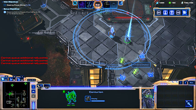 You will uncover many resource containers while clearing the platforms - Mission 14 - Templars Charge - Campaign - Legacy of the Void - StarCraft II: Legacy of the Void - Game Guide and Walkthrough
