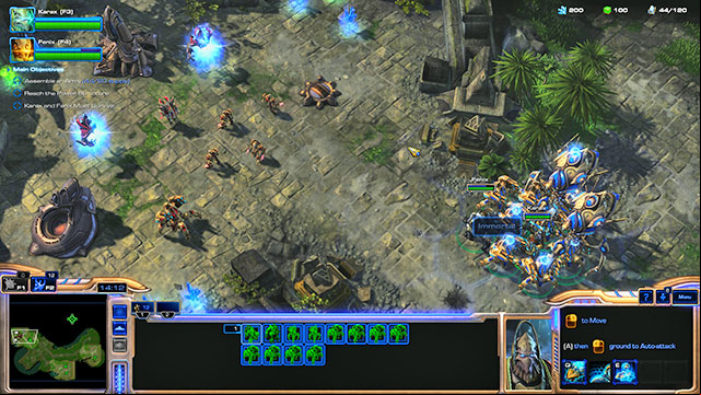 Now you must gather army to fight hybrids - Mission 17 - Templars Return - Campaign - Legacy of the Void - StarCraft II: Legacy of the Void - Game Guide and Walkthrough