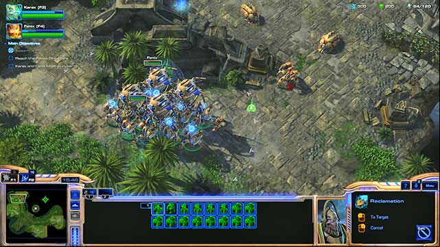 While creating the army, with the additional resources you can immediately create immortals or you can wait until you will be able to produce colossus - Mission 17 - Templars Return - Campaign - Legacy of the Void - StarCraft II: Legacy of the Void - Game Guide and Walkthrough