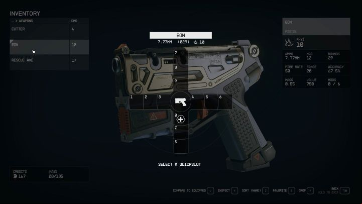 2 - Starfield: How to quickly change weapons? - Equipment - Starfield Guide