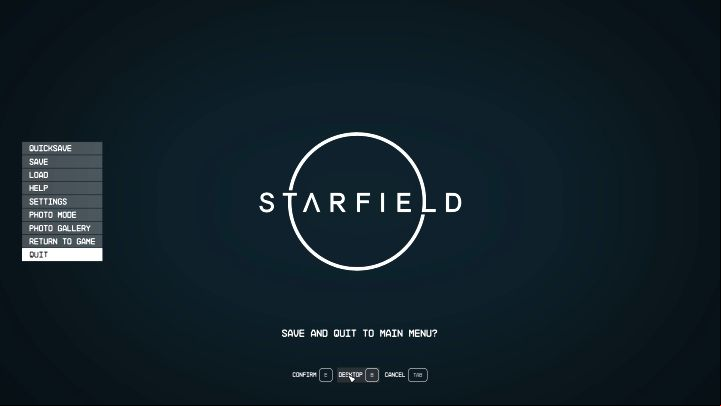2 - Starfield: How to save the game? - Quests and campaign - Starfield Guide