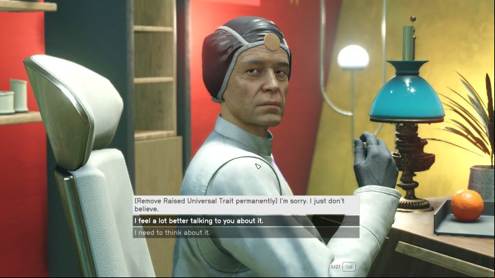 Before leaving a given group, it is worth taking advantage of its perks, e - Starfield: How to remove a trait? - Character development and team - Starfield Guide