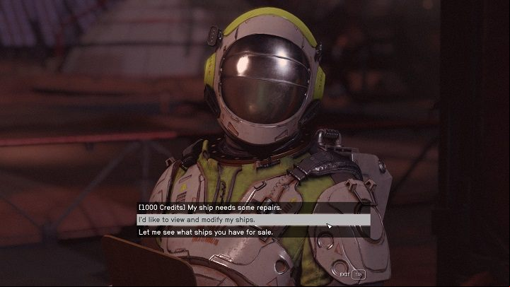 The simplest option is to go to the Ship Services Technician - Starfield: How to build ships? - Ship - Starfield Guide