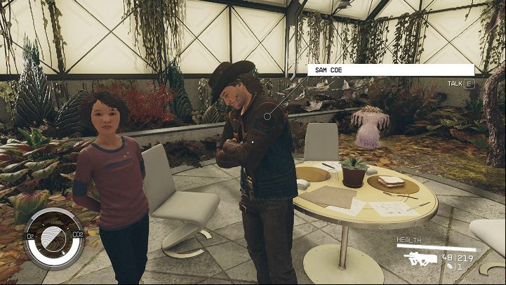 You will meet Sam Coe and his teenage daughter, Cora, basically at the beginning of the game - Starfield: Romance with Sam Coe - Romance - Starfield Guide