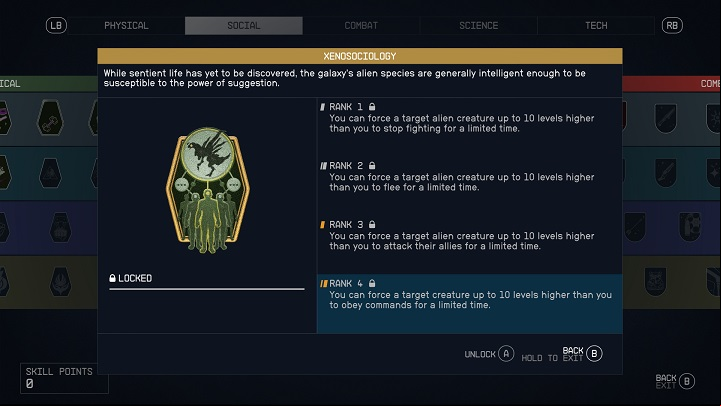 2 - Starfield: Best skills - Basics - Starfield Guide