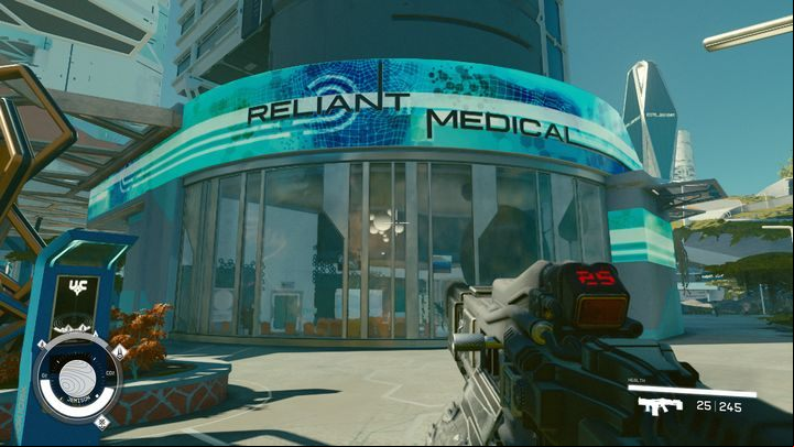 This is a spot for all kinds of medical services - Starfield: Merchants and shops - New Atlantis - Stores and services - Starfield Guide