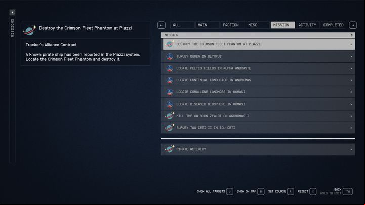 When it comes to main or faction missions, every player will have the same experience - Starfield: Are there randomly generated missions? - Quests and campaign - Starfield Guide