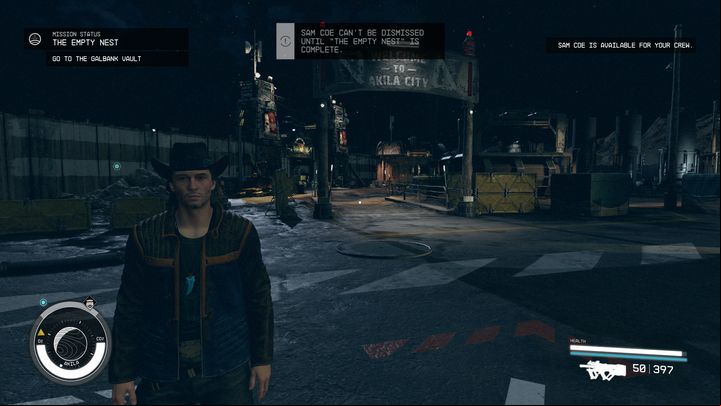 To be able to continue with The Empty Nest mission, you need to solve the problem of robbers that attacked the local Galbank, which is the objective of a smaller Job Gone Wrong quest - Starfield: The Empty Nest - walkthrough - Main missions - Starfield Guide