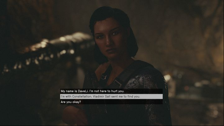 It is highly probable that you'll encounter Andreja in a derelict mine, which is your destination - Starfield: Into The Unknown - walkthrough - Main missions - Starfield Guide