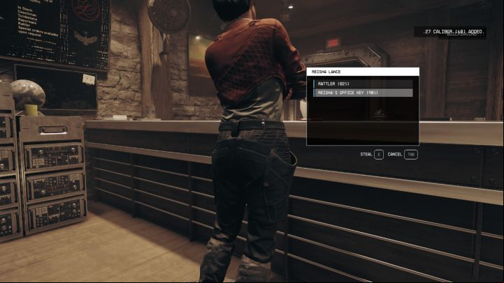 You'll learn more about how to rob NPCs on the Pickpocketing page in the Basics chapter - Starfield: A New Narrative - walkthrough - Faction - Ryujin Industries - Starfield Guide