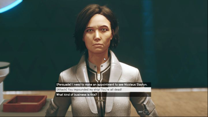Talk to Walter and Issa - Starfield: All That Money Can Buy - walkthrough - Main missions - Starfield Guide
