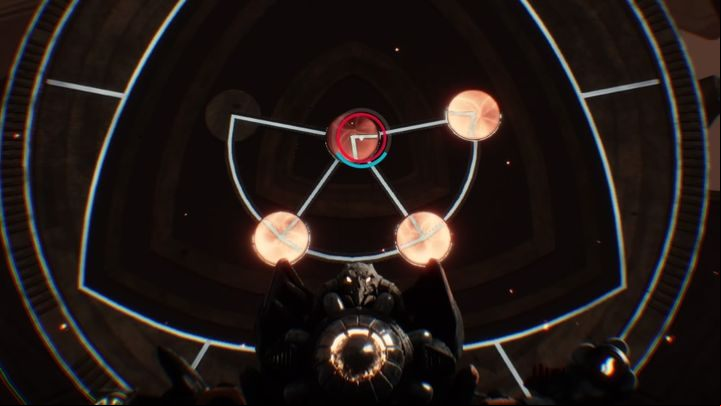 Opening Vactir Cultivator will require you to shoot at the specific symbols, appearing on the upper ring, with a weapon that deals cold or vortex damage - Warden Spires on Ashar planet in Starlink Battle for Atlas - Ashar - Starlink Battle for Atlas Guide