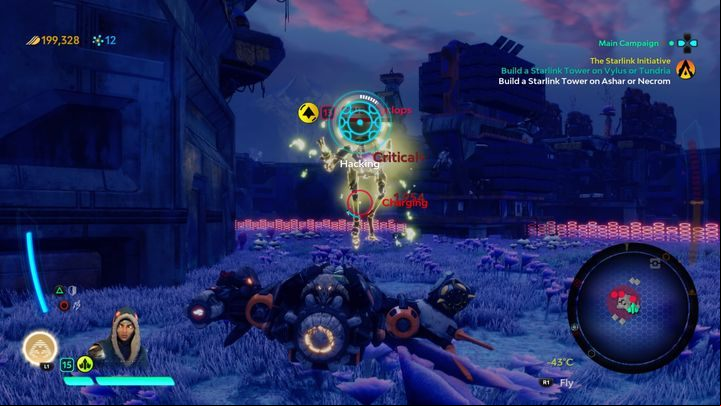 Taking control over Veiled Ruins requires you to take out all of the enemies located in the area of it - Ruins on Necrom planet in Starlink Battle for Atlas - Necrom - Starlink Battle for Atlas Guide