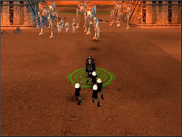 To minimize casualties it is good to have Vader in front of your army. Rebels are no match for him. - Mission 2: Crush, Kill, Destroy - Empire campaign - Star Wars: Empire at War - Game Guide and Walkthrough