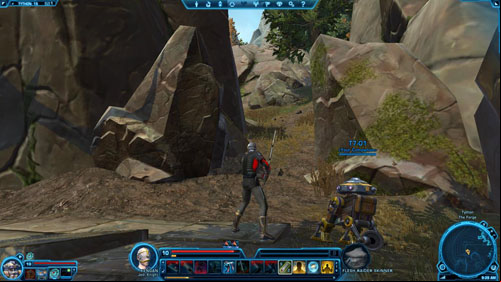 Youll find yourself in a hidden Flesh Raider camp - Galactic History 11 (Matrix Shard) - Datacrons - Star Wars: The Old Republic Game Guide