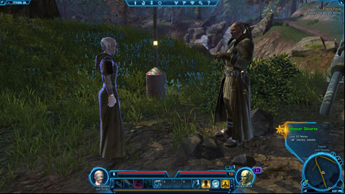 Speak to Moracen - (L04) Lovers and Secrets - Tython - Star Wars: The Old Republic Game Guide