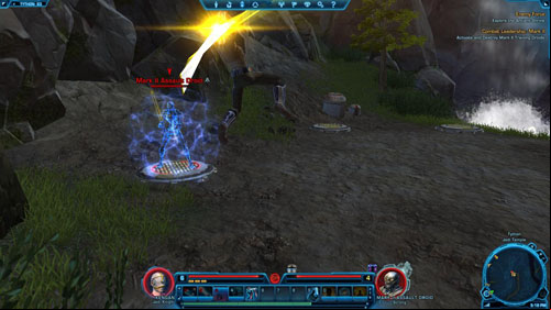 Return to Liam Dentiri - (L04) Combat Leadership: Mark II - Tython - Star Wars: The Old Republic Game Guide