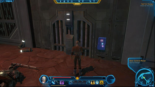Take Weapons or Sabotage the Tech Cache - (L05) High-tech Savages - Jedi Knight - Star Wars: The Old Republic Game Guide