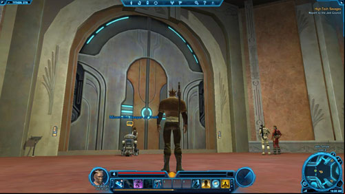 Get Supplies from Master Orguss Chambers - (L05) High-tech Savages - Jedi Knight - Star Wars: The Old Republic Game Guide