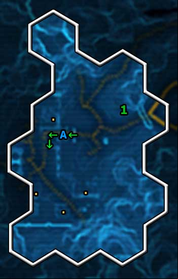 For discovering this location you will receive 147 XP - (09) Lower Kaleth - Places - Star Wars: The Old Republic Game Guide