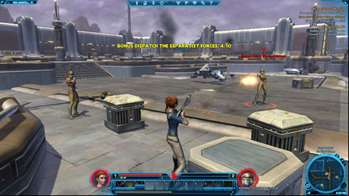 Destroy the Missile Launcher Cache - (L02) Hit the Ground Running - Trooper - Star Wars: The Old Republic Game Guide