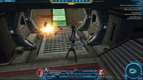 Return to the Republic Command Center - (L05) The Spy - Trooper - Star Wars: The Old Republic Game Guide