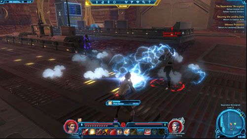 Return to the Republic Command Center - (L10) The Separatists Stronghold - Trooper - Star Wars: The Old Republic Game Guide