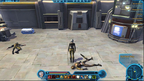 Disable the South Power Relay - (L07) Security Breach - Smuggler - Star Wars: The Old Republic Game Guide