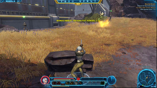 Infiltrate the Separatist Base - (L07) Security Breach - Smuggler - Star Wars: The Old Republic Game Guide
