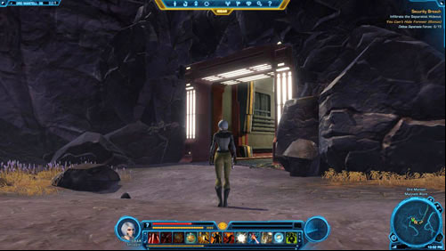Access the Separatist Computer - (L07) Security Breach - Smuggler - Star Wars: The Old Republic Game Guide