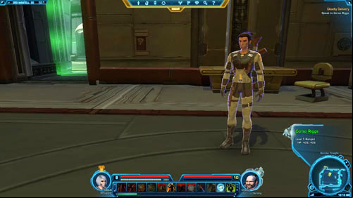 Activate the Lore Object to Learn about Modification - (L06) Deadly Delivery - Smuggler - Star Wars: The Old Republic Game Guide