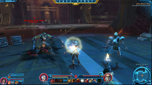 Speak to Separatist Leader Dareg - (L11) Hitting Where it Hurts - Smuggler - Star Wars: The Old Republic Game Guide