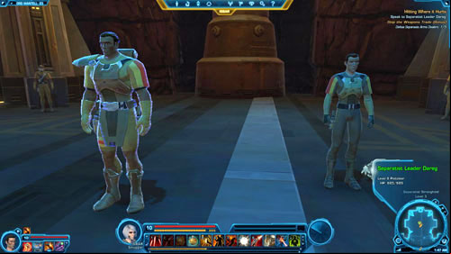 Defeat Separatist Leader Dareg - (L11) Hitting Where it Hurts - Smuggler - Star Wars: The Old Republic Game Guide