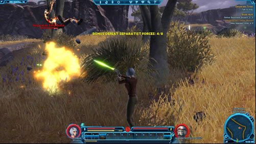Defeat Separatist Snipers: 0/3 - (L03) Snipe Hunt - Ord Mantell - Star Wars: The Old Republic Game Guide