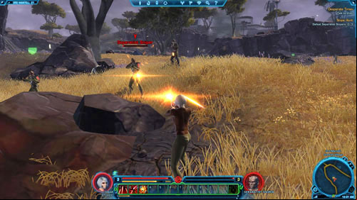 Speak to Commander Vray - (L03) Snipe Hunt - Ord Mantell - Star Wars: The Old Republic Game Guide
