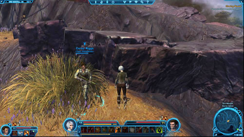 Then simply keep climbing higher and higher - Galactic History 12 (+2 Aim) - Datacrons - Star Wars: The Old Republic Game Guide
