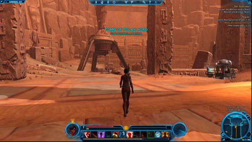 Once youre there, start going southwest - Galactic History 17 (Matrix Shard) - Datacrons - Star Wars: The Old Republic Game Guide