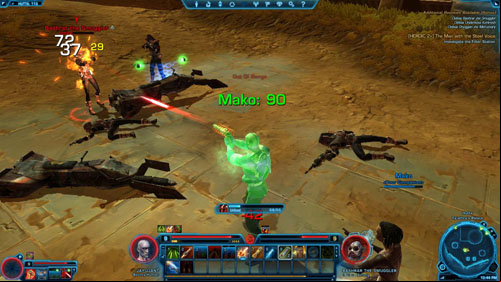 Defeat Underboss Korkresh - (L09) My Sponsorship - Bounty Hunter - Star Wars: The Old Republic Game Guide