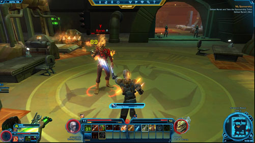 Speak to Albea - (L09) My Sponsorship - Bounty Hunter - Star Wars: The Old Republic Game Guide