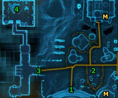 Activate the Lore Object to Learn about Modification - (L11) Escaping Hutta - Bounty Hunter - Star Wars: The Old Republic Game Guide
