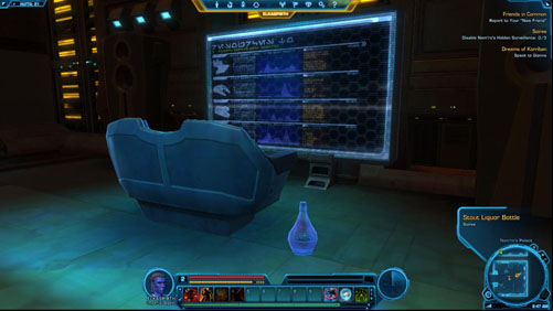 Use the Holoterminal - (L04) Soiree - Imperial Agent - Star Wars: The Old Republic Game Guide