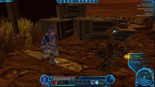 1 - (L02) Friends in Common - Imperial Agent - Star Wars: The Old Republic Game Guide