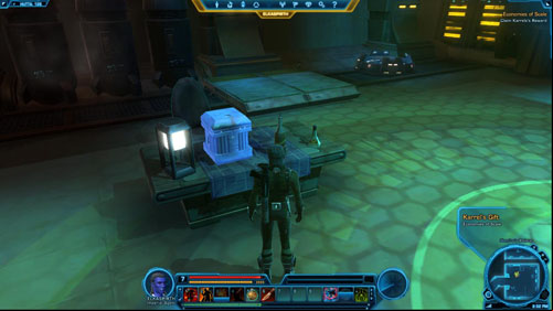 Use the Holoterminal - (L07) Economies of Scale - Imperial Agent - Star Wars: The Old Republic Game Guide