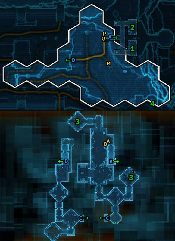 For discovering this location (after you exit Korriban Arrival Port) you will receive 30 XP, and when you get down the stairs youll also obtain a Codex entry - Locations: Valley of the Dark Lords - 45 XP - (01) Valley of the Dark Lords - Places - Star Wars: The Old Republic Game Guide