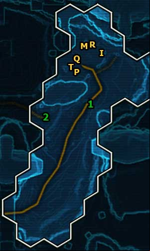 For discovering this location you will receive 102 XP, and youll also obtain a Codex entry - Locations: The Wilds - 225 XP - (03) Lower Wilds Outskirts - Places - Star Wars: The Old Republic Game Guide