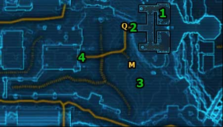 Speak to Overseer Tremel - (L03) Arm Yourself - Sith Warrior - Star Wars: The Old Republic Game Guide