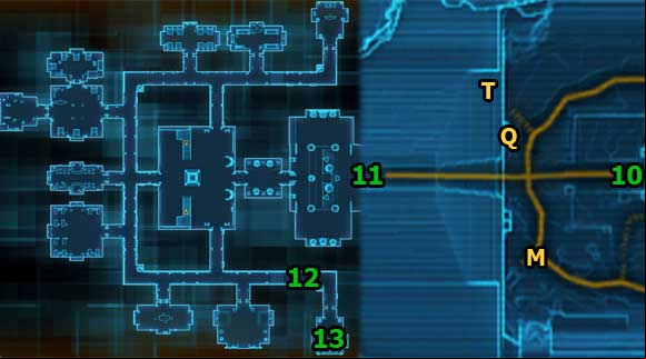 Report to Overseer Tremels New Location in the Sith Academy - (L03) Arm Yourself - Sith Warrior - Star Wars: The Old Republic Game Guide